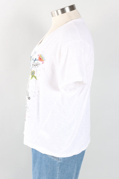 Skye Tee - White