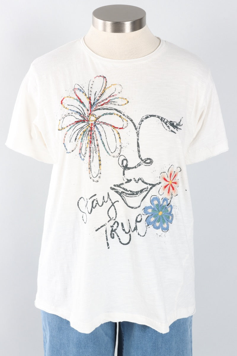 Zara Tee - Ivory
