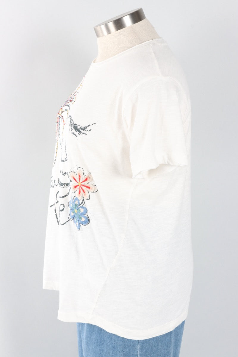 Zara Tee - Ivory
