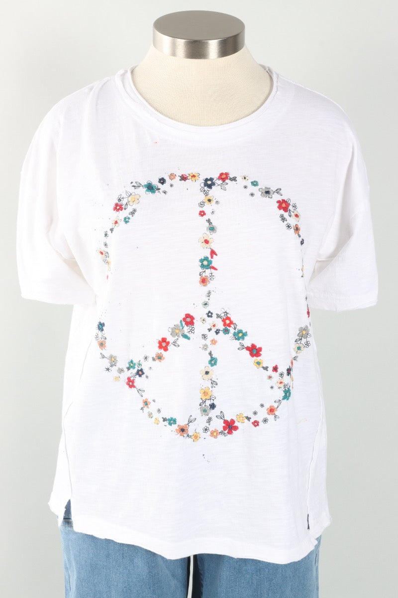 Chloe Tee - White