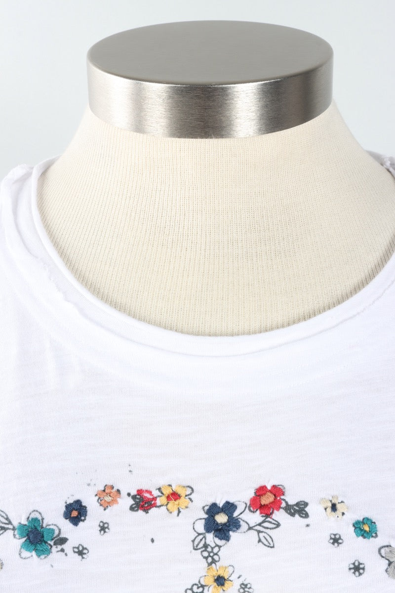 Chloe Tee - White