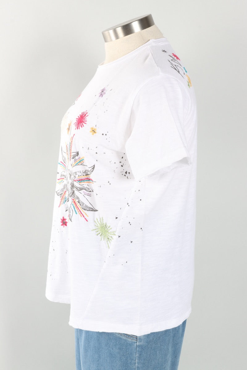 Kara Tee - White