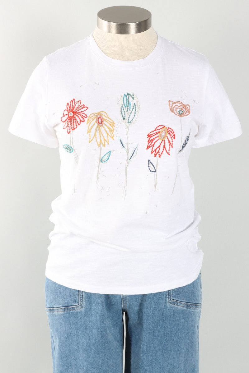 Malia Tee - White