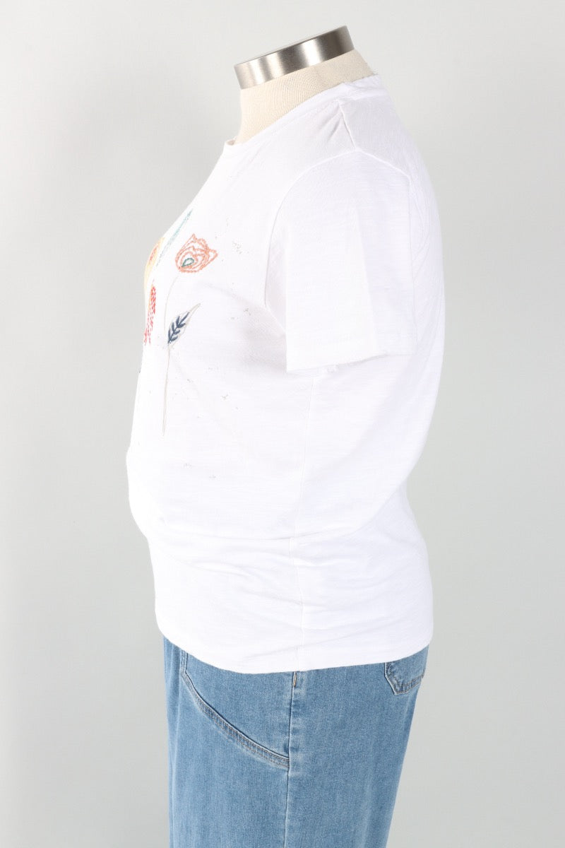 Malia Tee - White