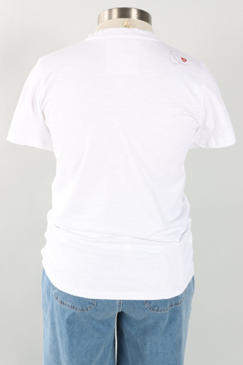 Malia Tee - White