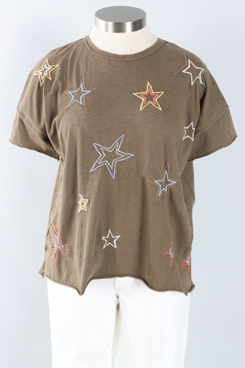 Juniper Tee - Army Green