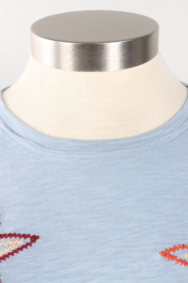 Juniper Tee - Celestial Blue