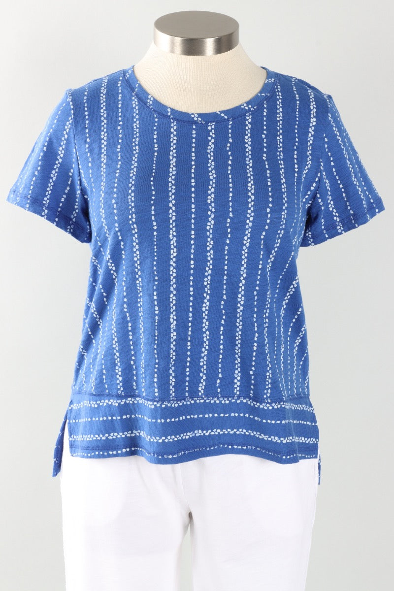 Dockside Tee - Resort Driftwood Stripe