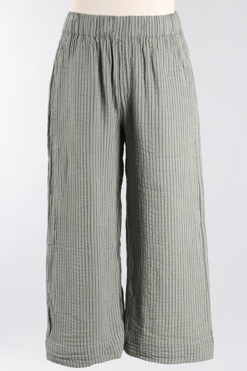 Yucca Crop Pant - Sea Grass