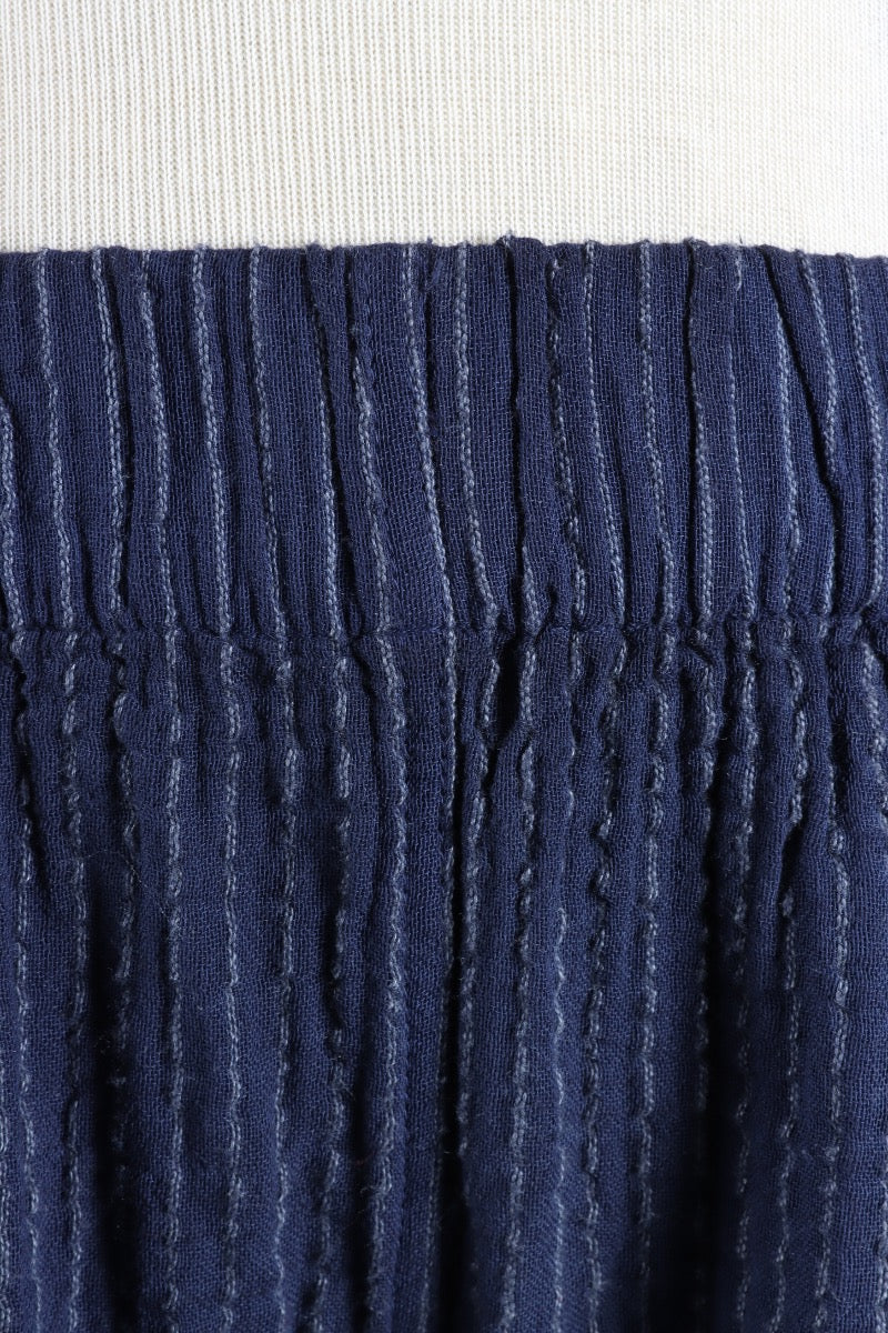 Yucca Crop Pant - Navy