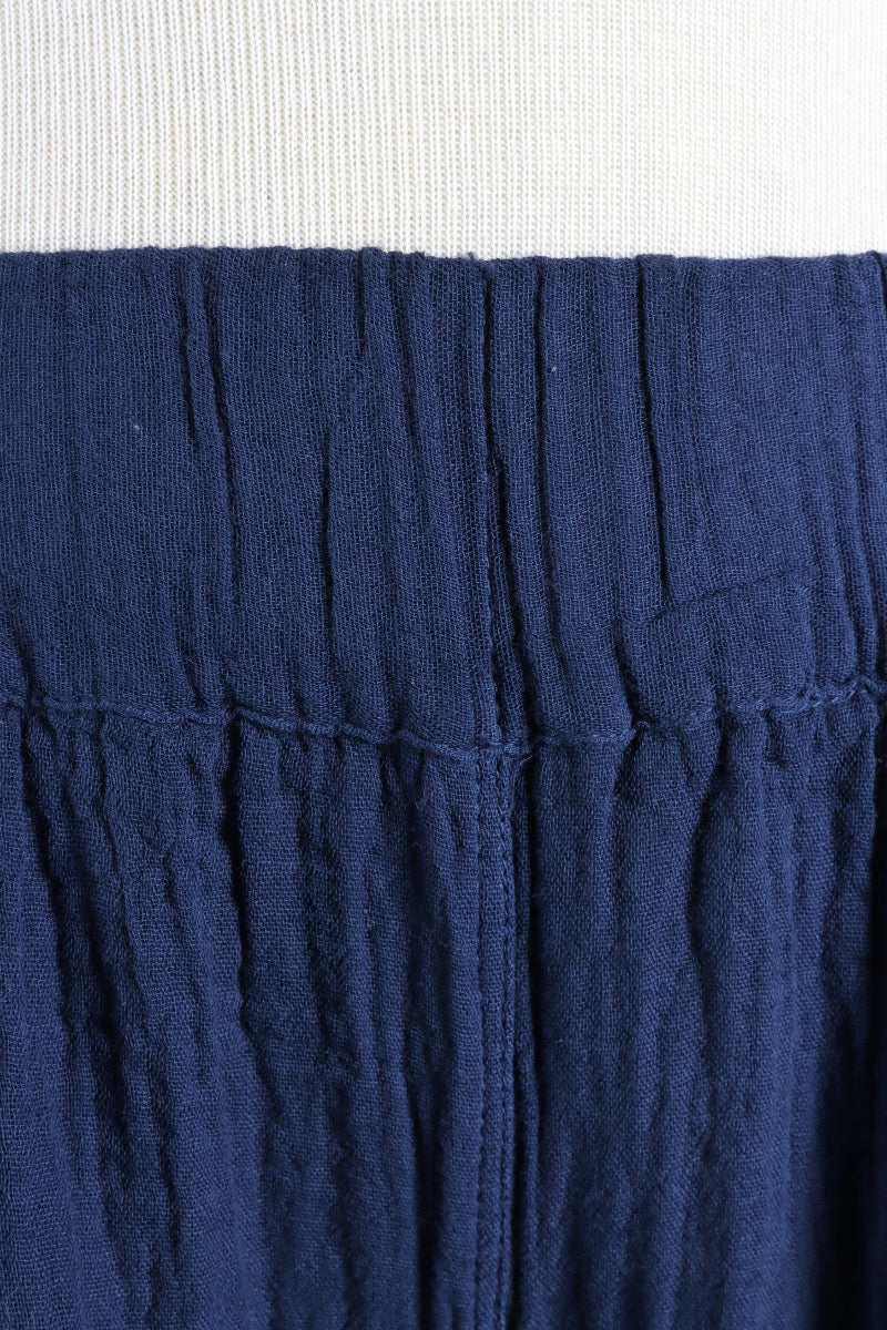 Reyanna Crop Pant - Navy