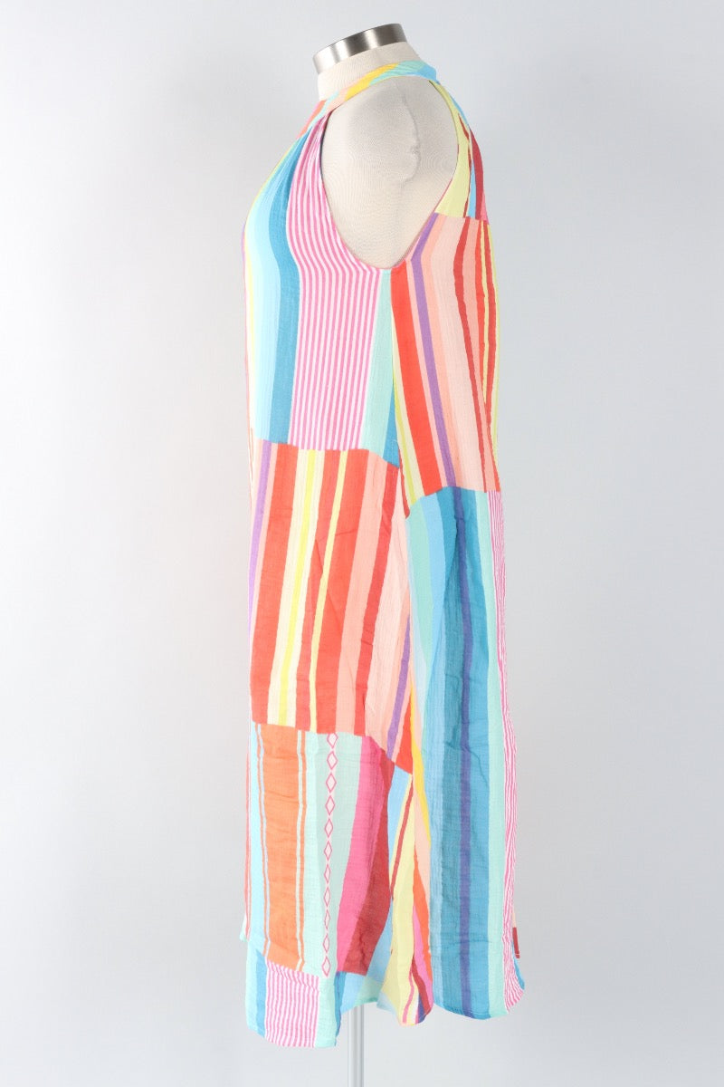 Solar Tank Dress - Stripe