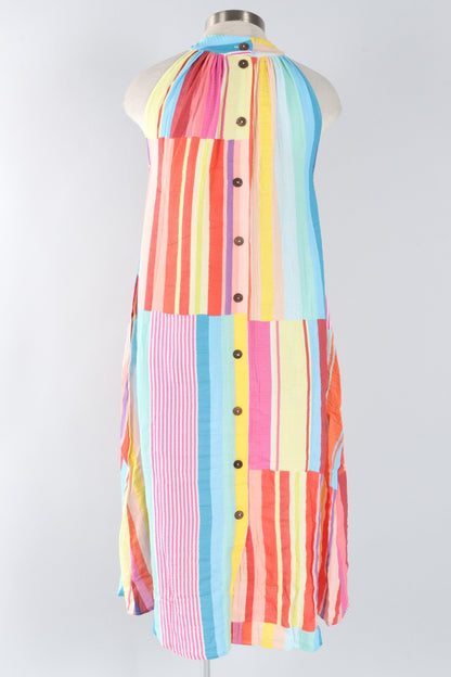 Solar Tank Dress - Stripe