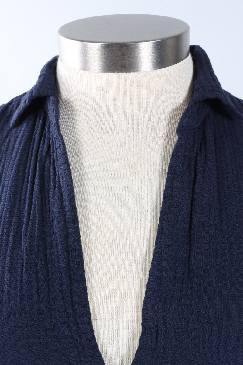 Viola Dress - Navy