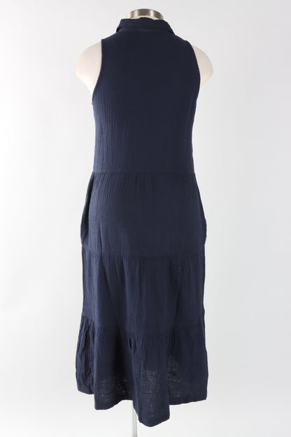 Viola Dress - Navy