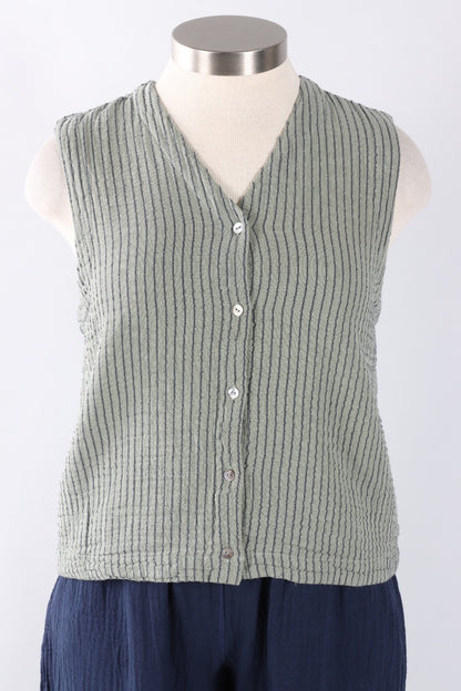 Yasmin Vest - Seagrass