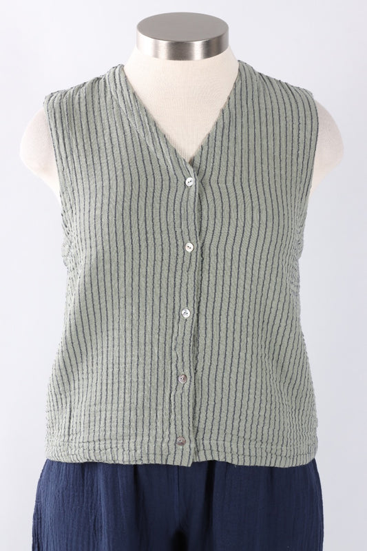 Yasmin Vest - Seagrass