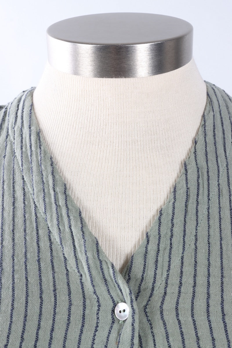 Yasmin Vest - Seagrass