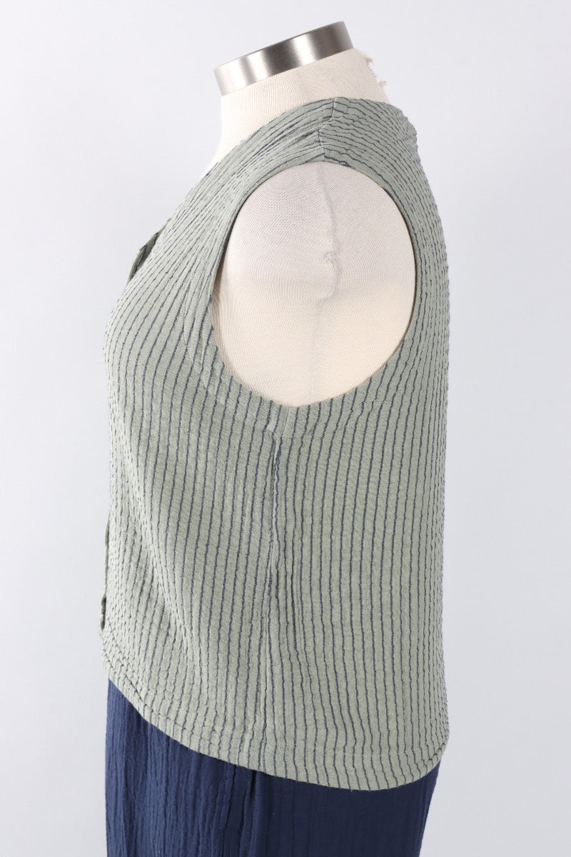 Yasmin Vest - Seagrass