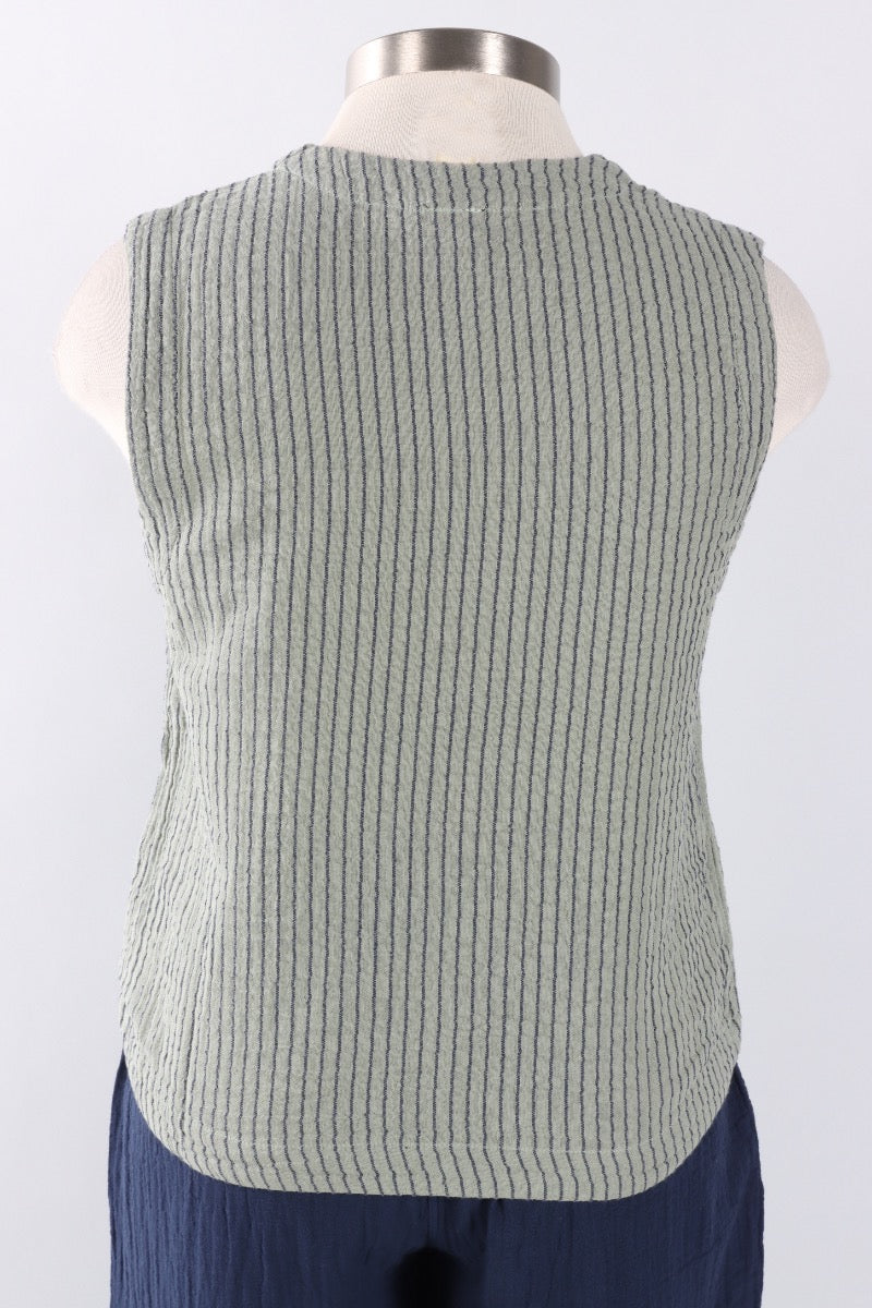 Yasmin Vest - Seagrass