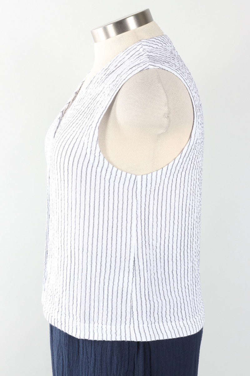 Yasmin Vest - White