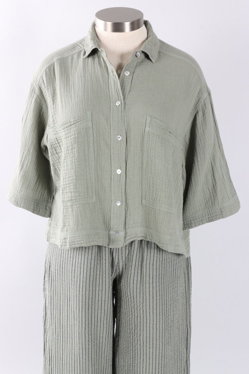 Gale Shirt - Sea Grass