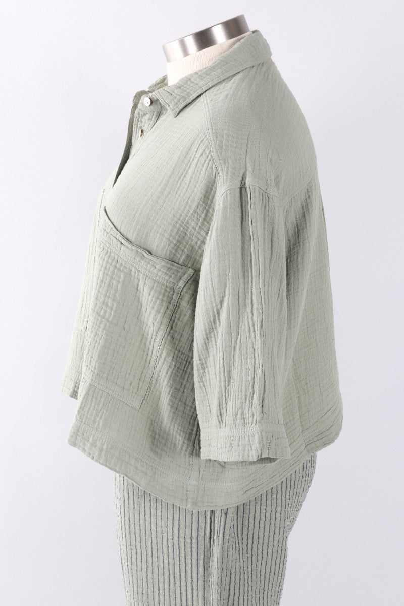 Gale Shirt - Sea Grass