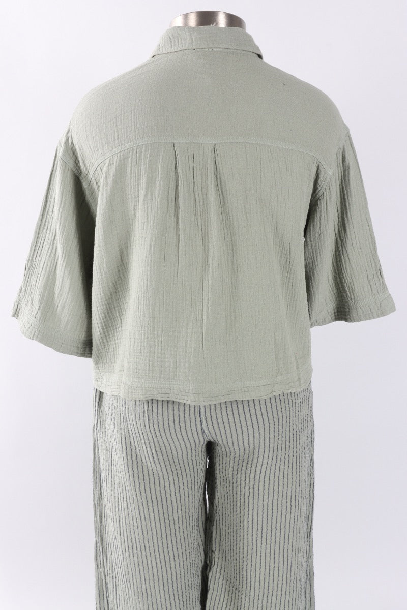 Gale Shirt - Sea Grass