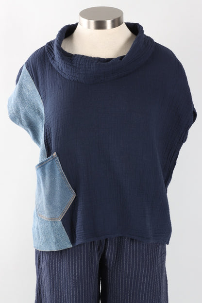 Valetta Top - Navy