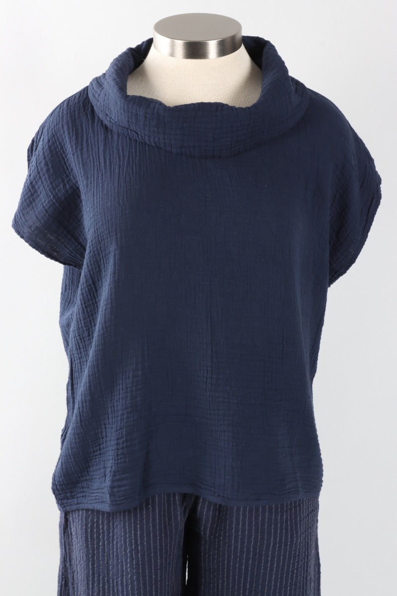Ruby Top - Navy