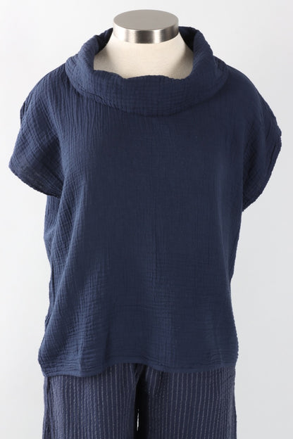 Ruby Top - Navy