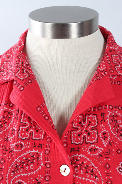 Marisol Shirt - Red