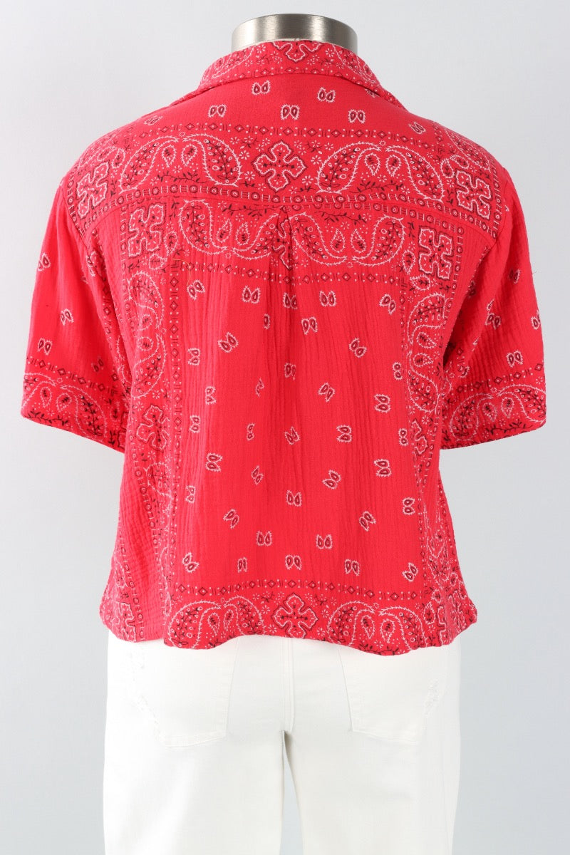 Marisol Shirt - Red
