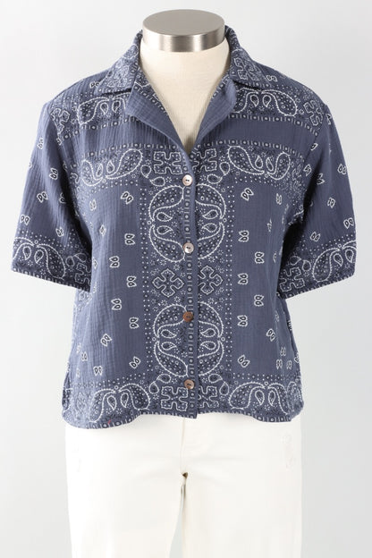 Marisol Shirt - Navy