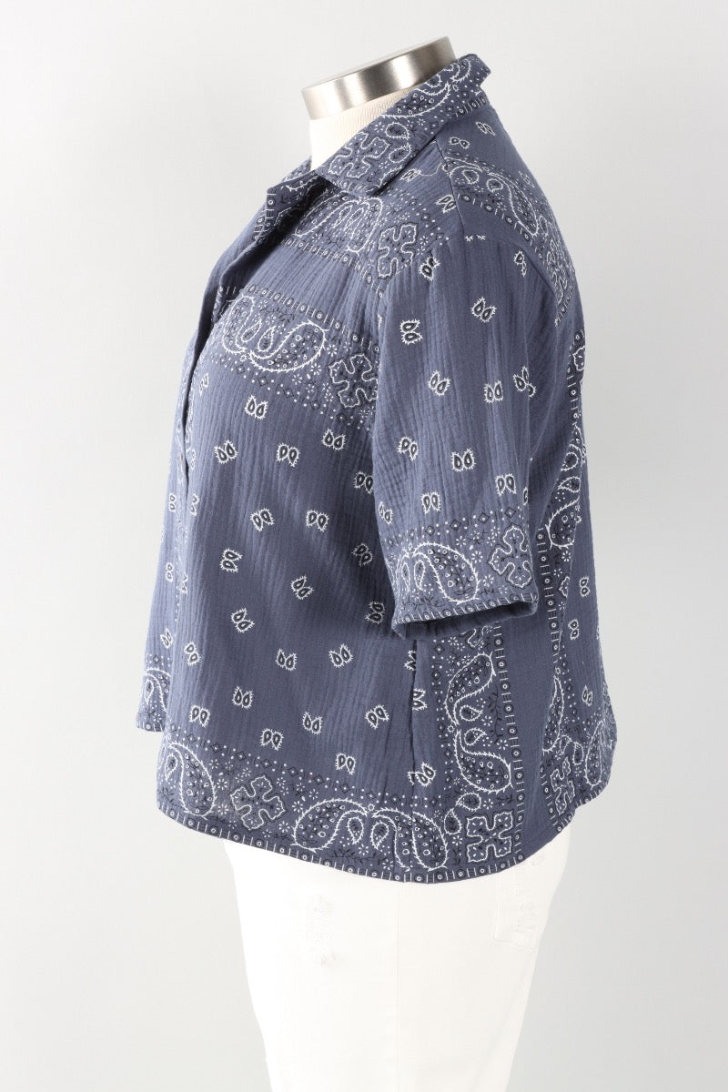 Marisol Shirt - Navy