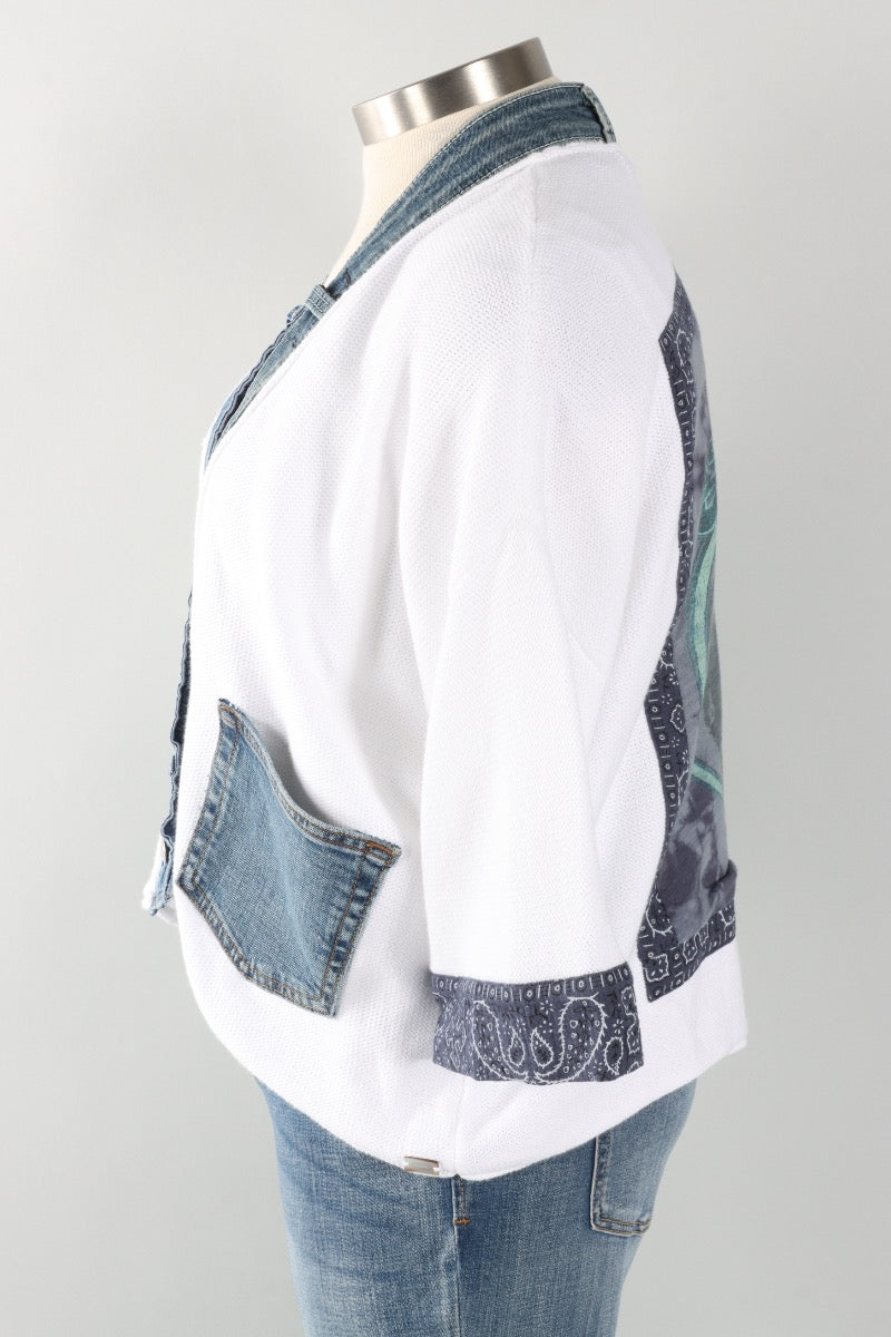 Banded Rock Cardigan - Aerosmith