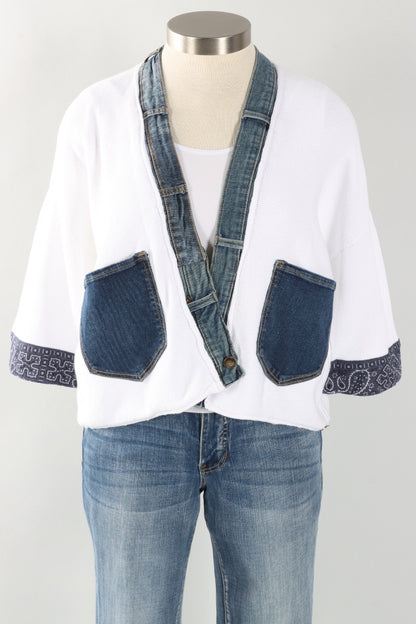 Banded Rock Cardigan - Jimi Hendrix