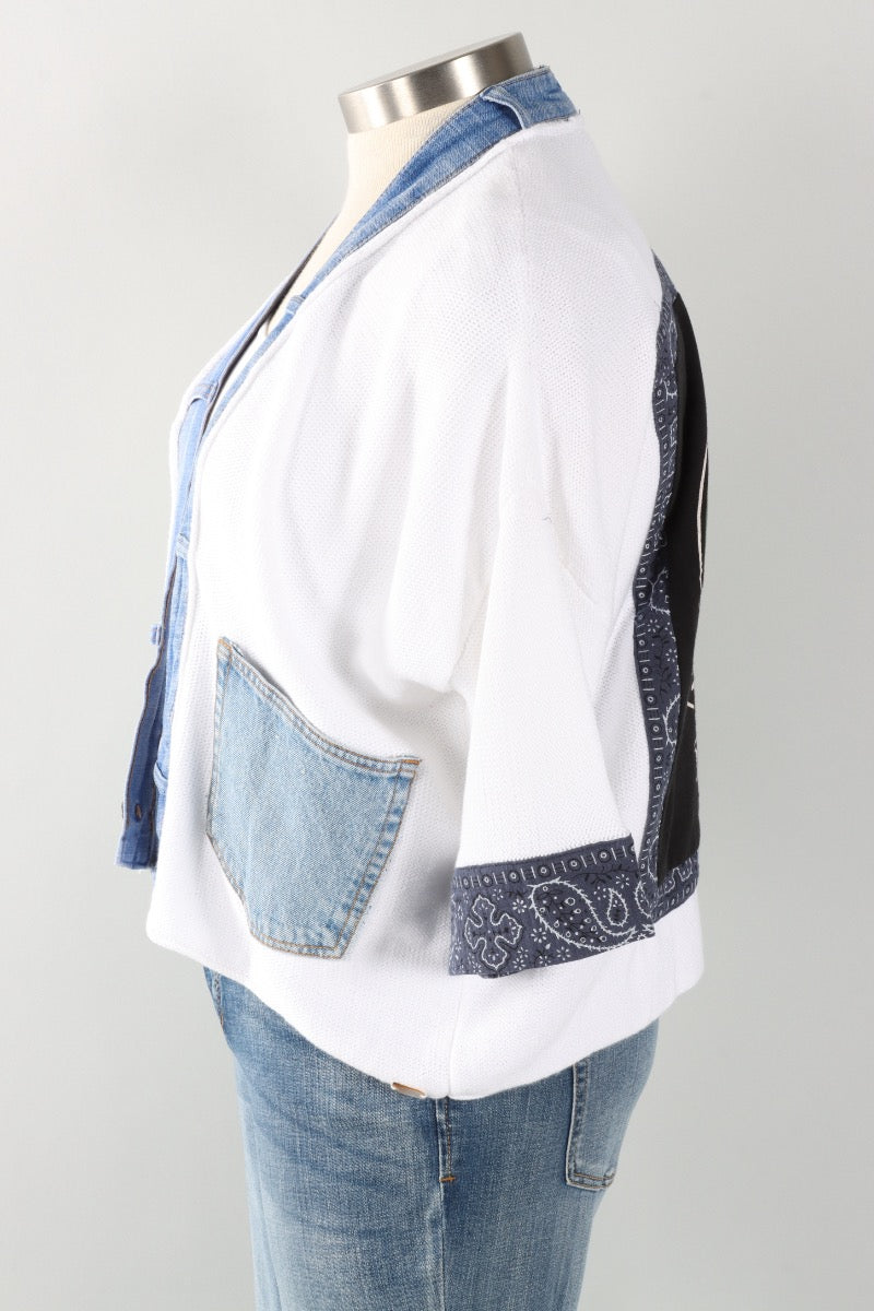 Banded Rock Cardigan - Bob Marley