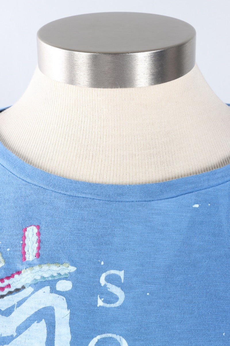 Melina Tee - Capri Blue