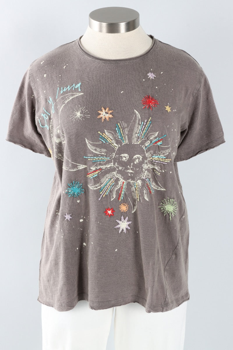 Kara Tee - Dark Grey