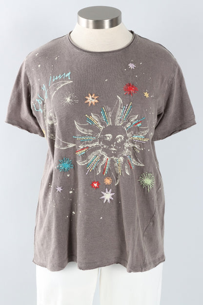 Kara Tee - Dark Grey
