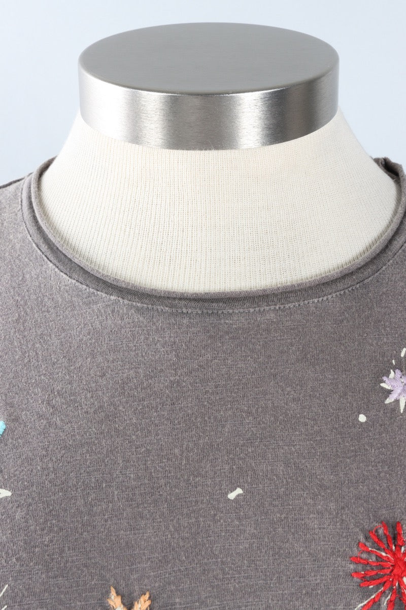 Kara Tee - Dark Grey