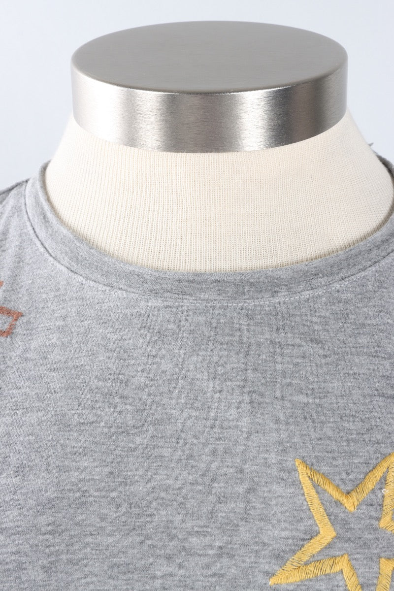 Ingrid Tee - Heather Grey