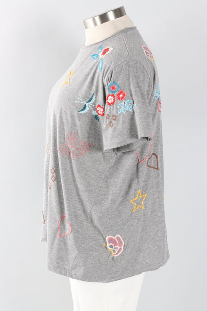 Ingrid Tee - Heather Grey