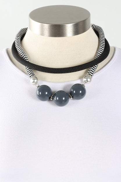 Inspire Necklace - Dark Grey