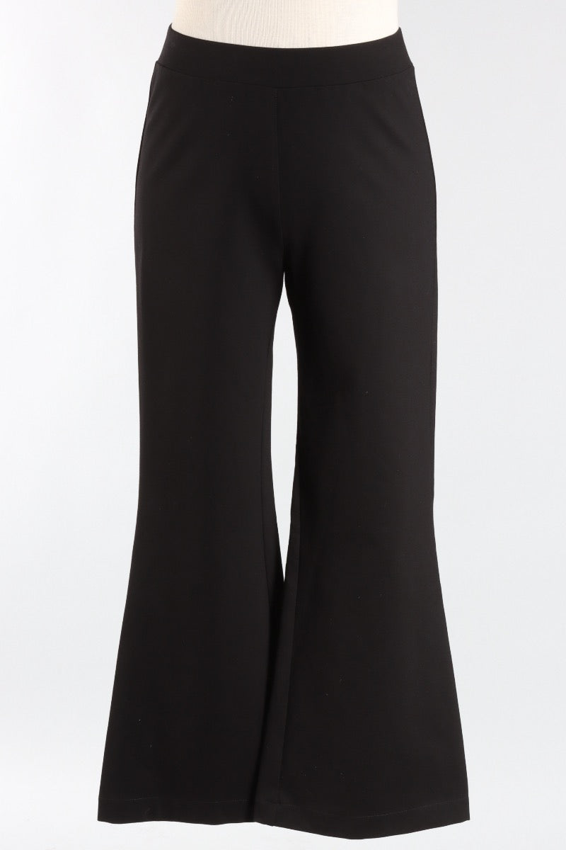 Scuba Bell Bottom Pant - Black