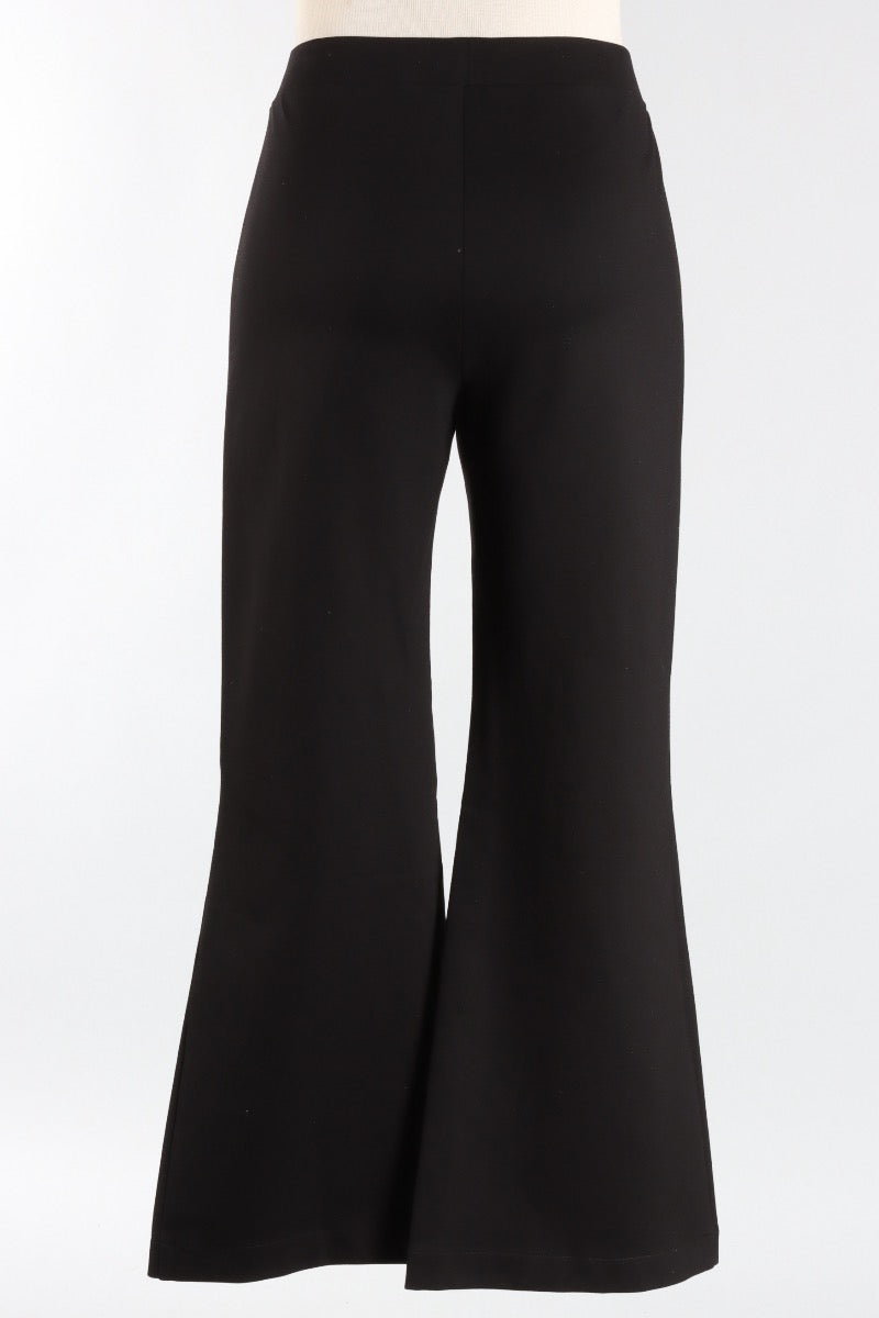 Scuba Bell Bottom Pant - Black