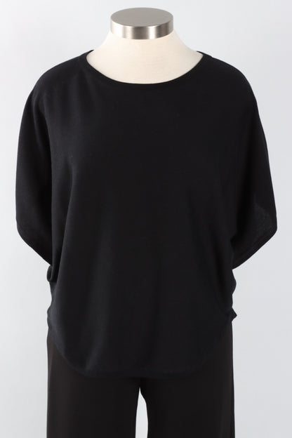 Bateau Knit Top - Black