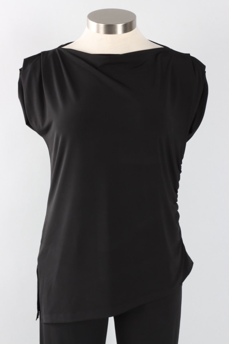 Ruched Top - Black