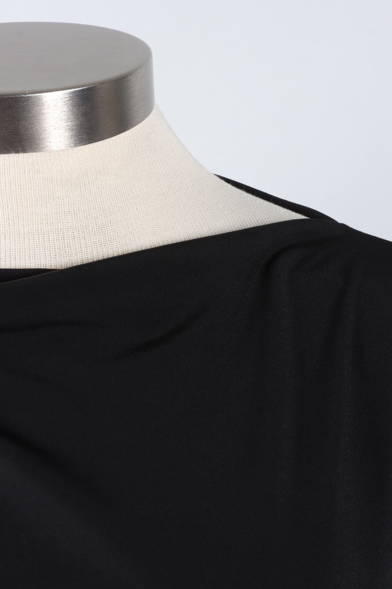 Ruched Top - Black